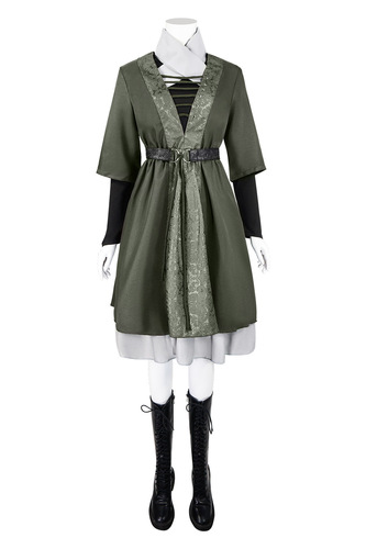 Game Elden Ring Melenina Fire Woman Cosplay Costume, Magic Teacher Lann's Elden Ring Cosplay Costume