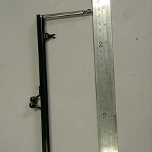 250*80双耳开驳枪黑色叻银色手袋钱包铰 口金