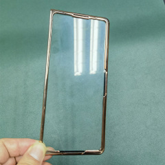 Applicable for X2 Phone Case, Matex 5 Front Cover Frame Shell Film, Z Fold 5 Tempered Glass Film, Electroplated Front Cover Protective Film