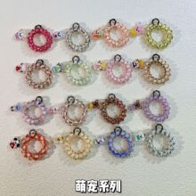 【2.0升级】ins可爱电话线发圈挂绳tpu高弹环保挂件迷你潮玩配饰