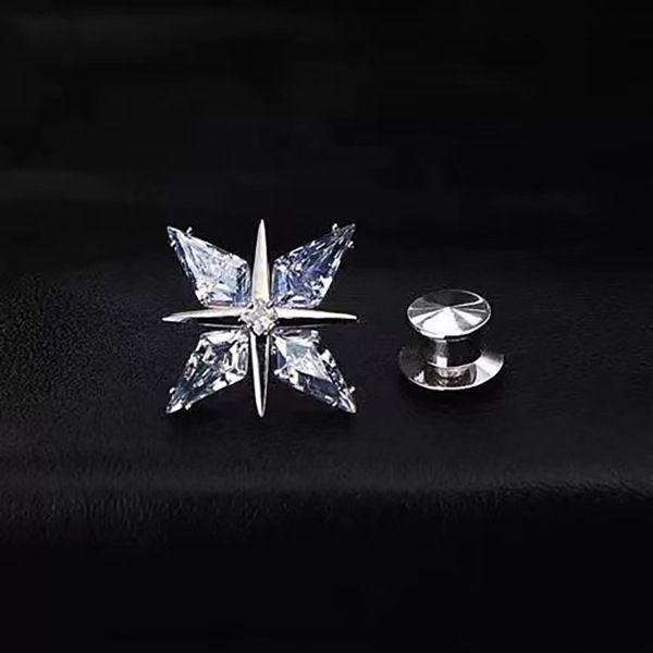 Starlight reversspeld broche voor dames en heren pak accessoire_voghion.com