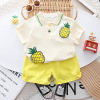 Children's sleeves, set, summer clothing for boys, shorts, trousers, 2023 collection, with short sleeve, Korean style