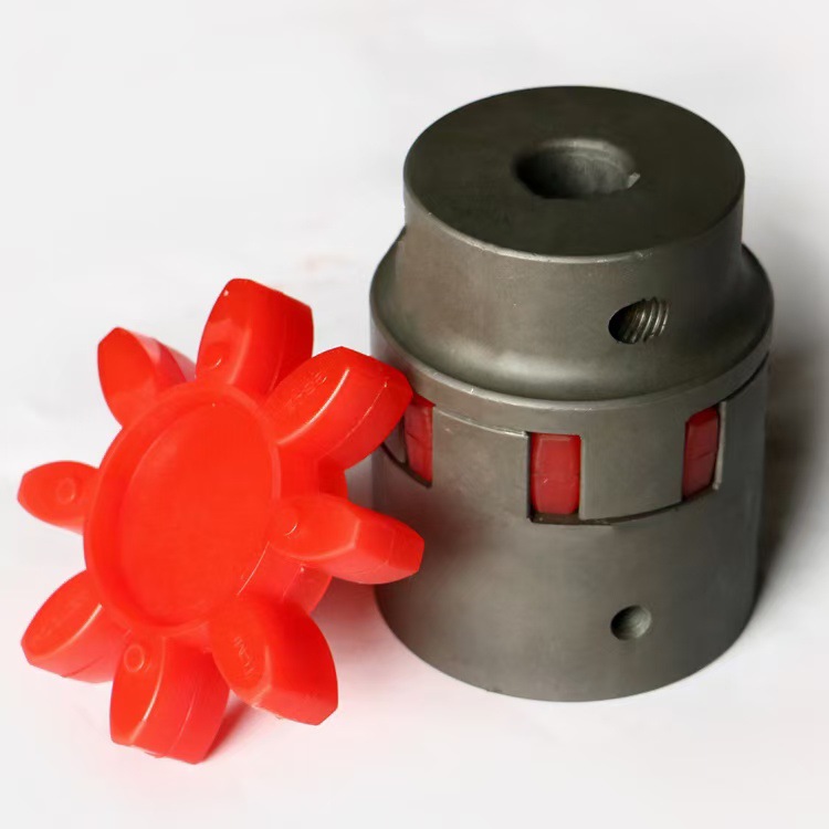 GR伺服联轴器四爪钢件GR24-28-38-42-48-55-65-75星型梅花联轴器