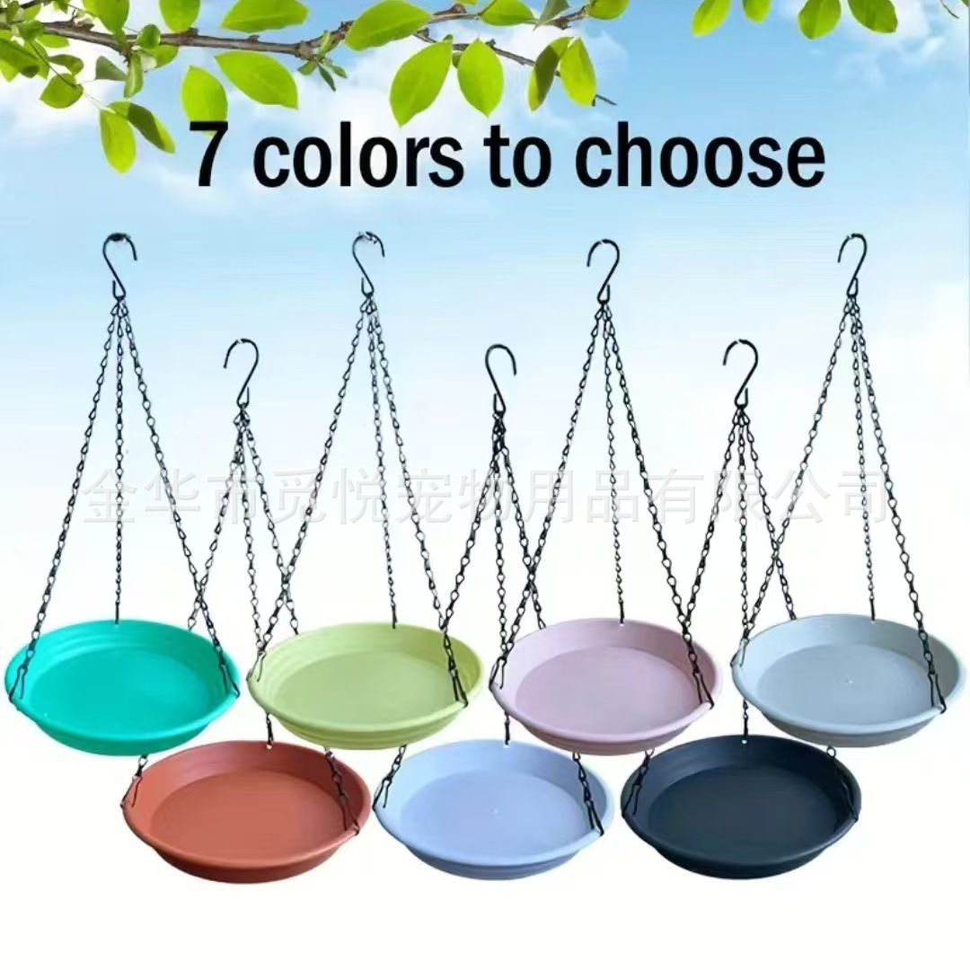 Cross-Border Hanging Bird Feeder Candy-Colored Hummingbird Feeder Water Feeder Outdoor Hanging Bird Feeder in Stock