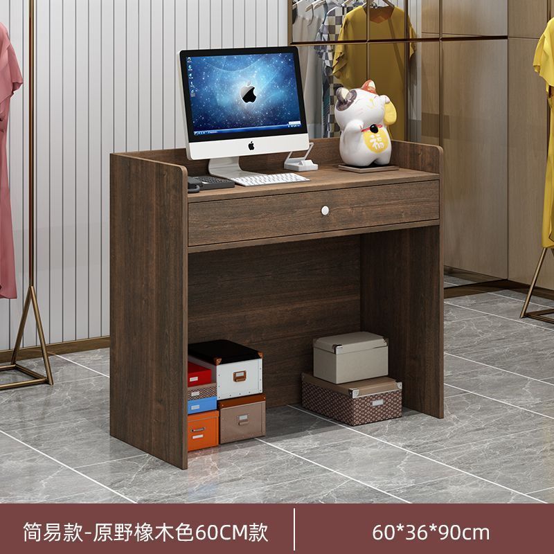 軽奢で高級感のある小型簡易スーパーマーケット、衣料品店、バーカウンター、レジカウンター、店舗、美容院、レストランの受付カウンター|undefined