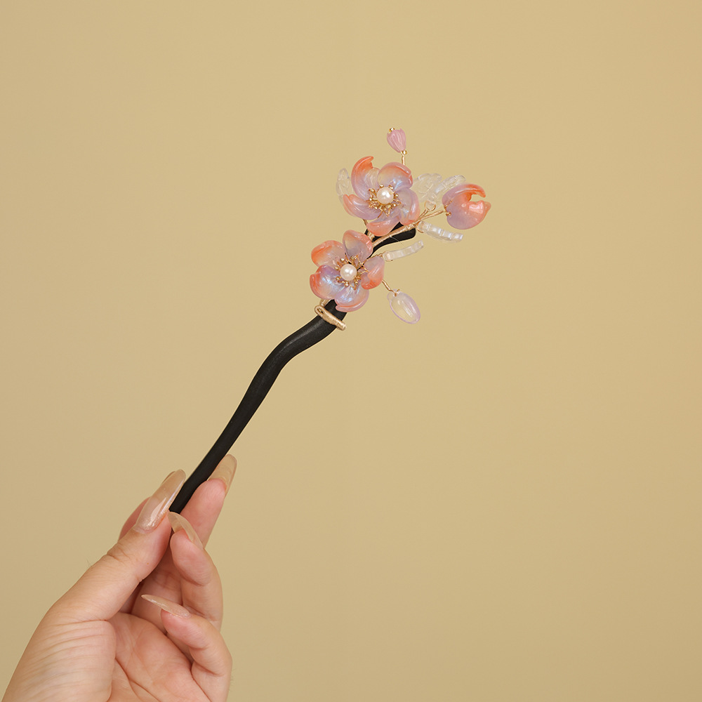 A920 나무 머리핀
