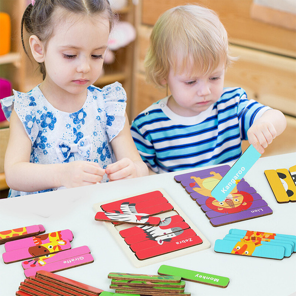 Cartoon early education cards