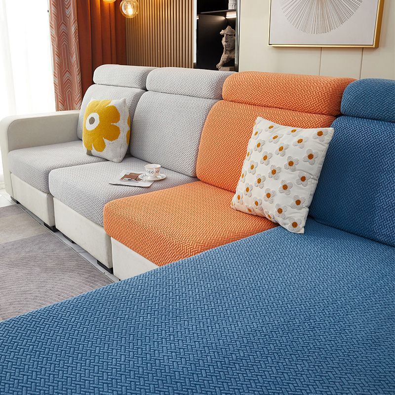Imperial Concubine Universal Sofa Cover All-inclusive Elastic Backrest Headrest Cover Simple Four Seasons Universal Sofa Cover Cover Hat Cushion
