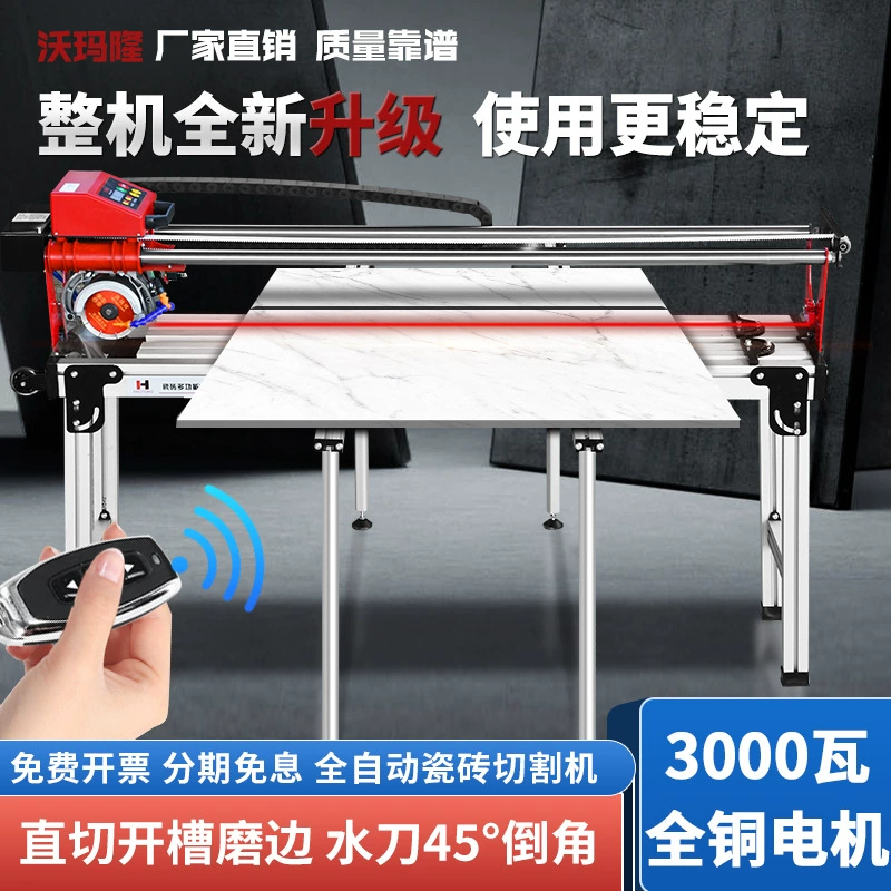 Многофункциональный автоматический настольный станок для резки плитки из каменной плиты напольная плитка водяной нож микрокристаллический камень в одном 45 градусах