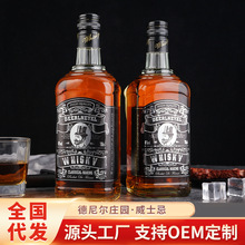 天翊酒水厂家40度高度酒烈酒德尼尔庄园威士忌700ml整箱洋酒批发