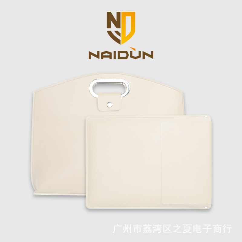 creamy-white handbag liner bag]