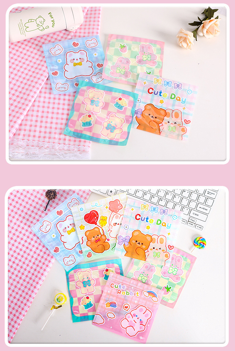 8g Weight Storage Bag Storage & Cleaning 1 Piece Quantity Daily Occasion Fashion Cartoon Composite Material Food Packaging Bag 1 Piece
