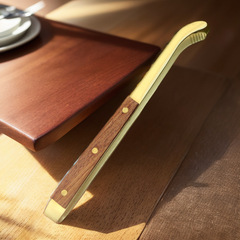 銅木茶道六君子套裝功夫茶具配件花梨木黑檀養壺筆茶鑷子杯叉茶刀