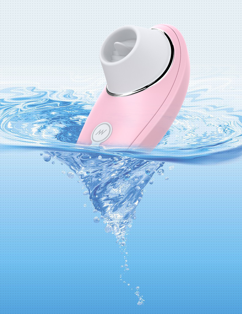 Woodpecker Tongue-Licking Wearable Egg Vibrator, Rechargeable Pink Fruit-Blue TPE — detail image 20