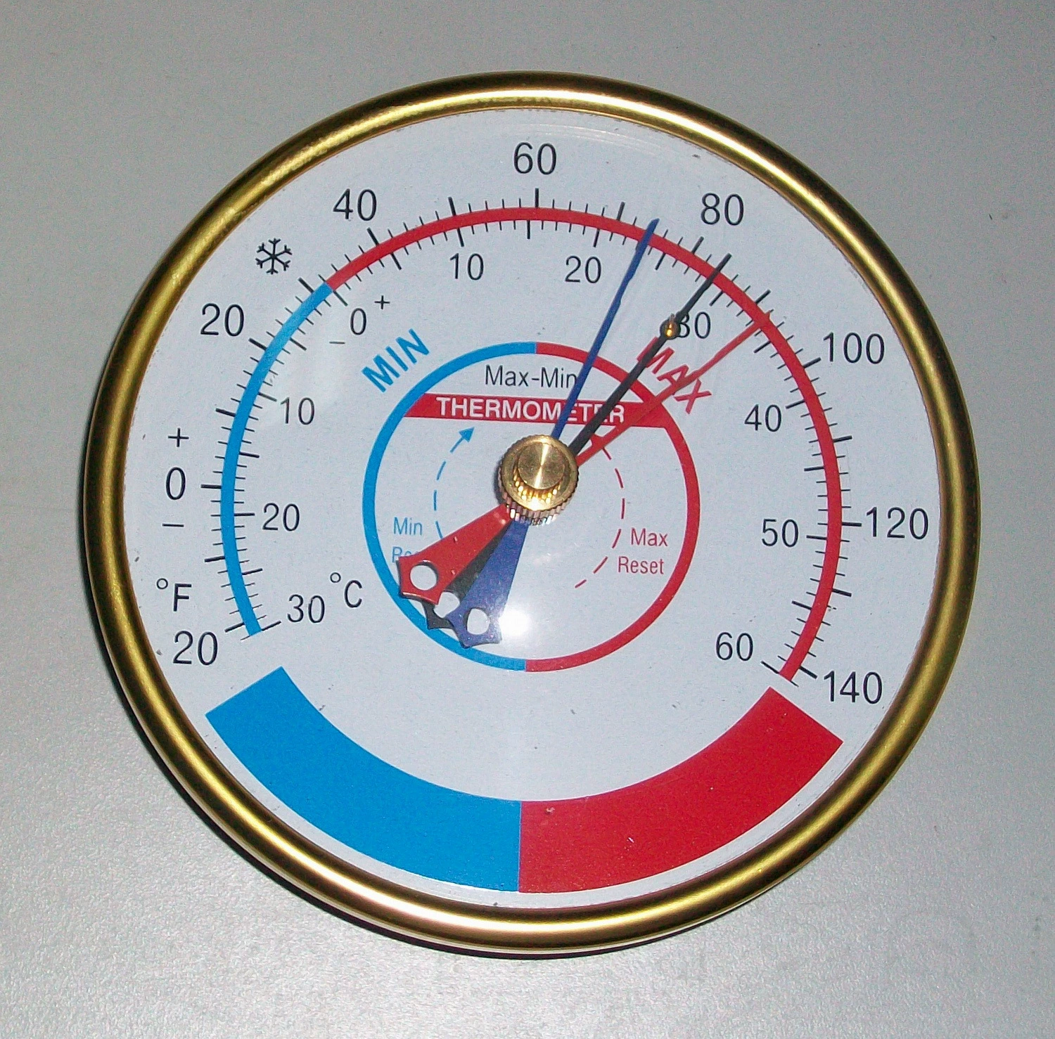 Термометр T9392D, термометр для теплиц, с маркировкой MAX&MIN