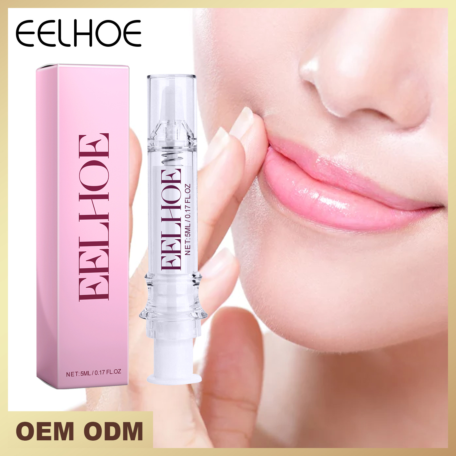 EELHOE Moisturizing and Rich Lip Honey Desalinating Lip Pattern Dead Skin Moisturizing and Rich Lip Delicate and Shiny Lip Honey