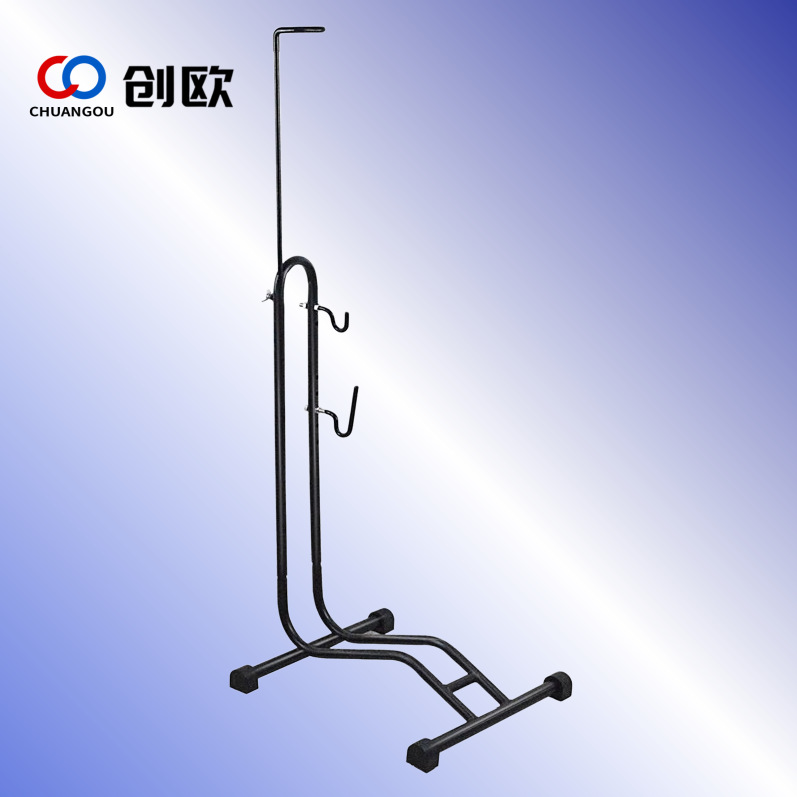 Bicycle parking rack L-type plug-in bicycle parking rack bicycle display rack maintenance rack three-in-one