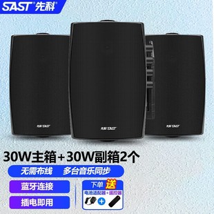 SAST wireless Bluetooth ceiling audio Home TV living room wall-mounted speaker commercial embedded hanging