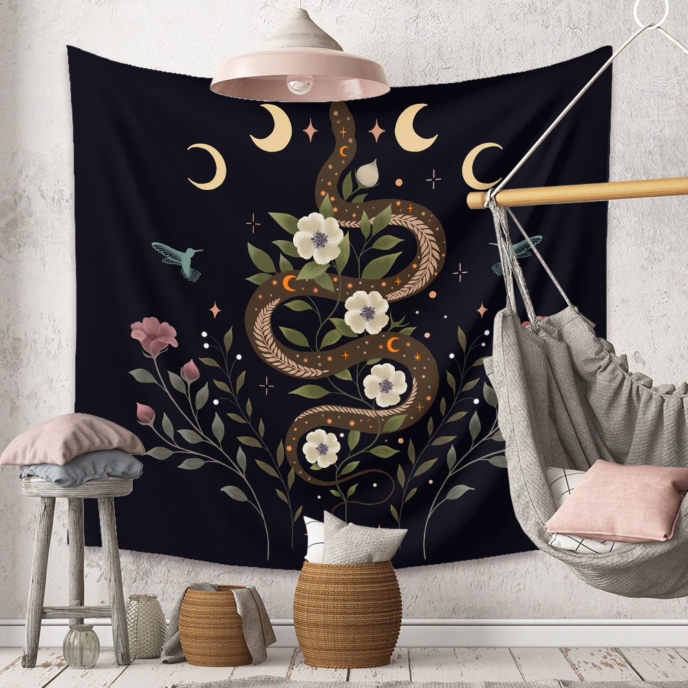 Bohemian Tapestry Room Decoration Decorative Cloth Background Cloth Hanging Cloth Tapestry display picture 103