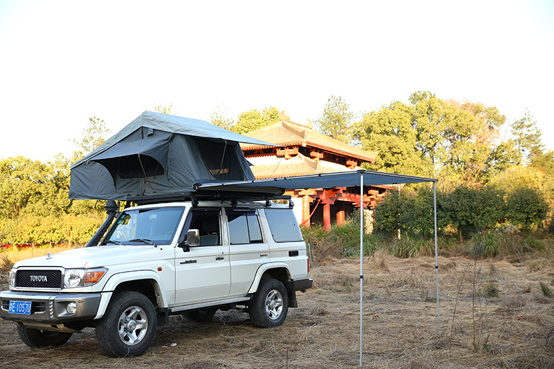 Guangsen Customized Roof Tent Manufacturer Direct-Operated Cross-Border Large Space Quick-Open Waterproof Awning Car Side Tent