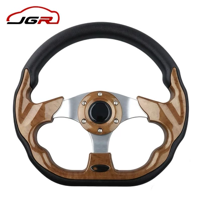 wheel, personalized racing game | Steering wheel - jg-5156f-peach-wood-color