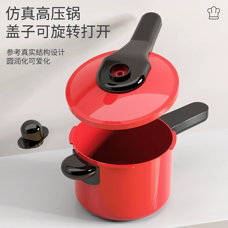 Children's toy, set for boys and girls, family kitchenware, realistic tableware for cutting