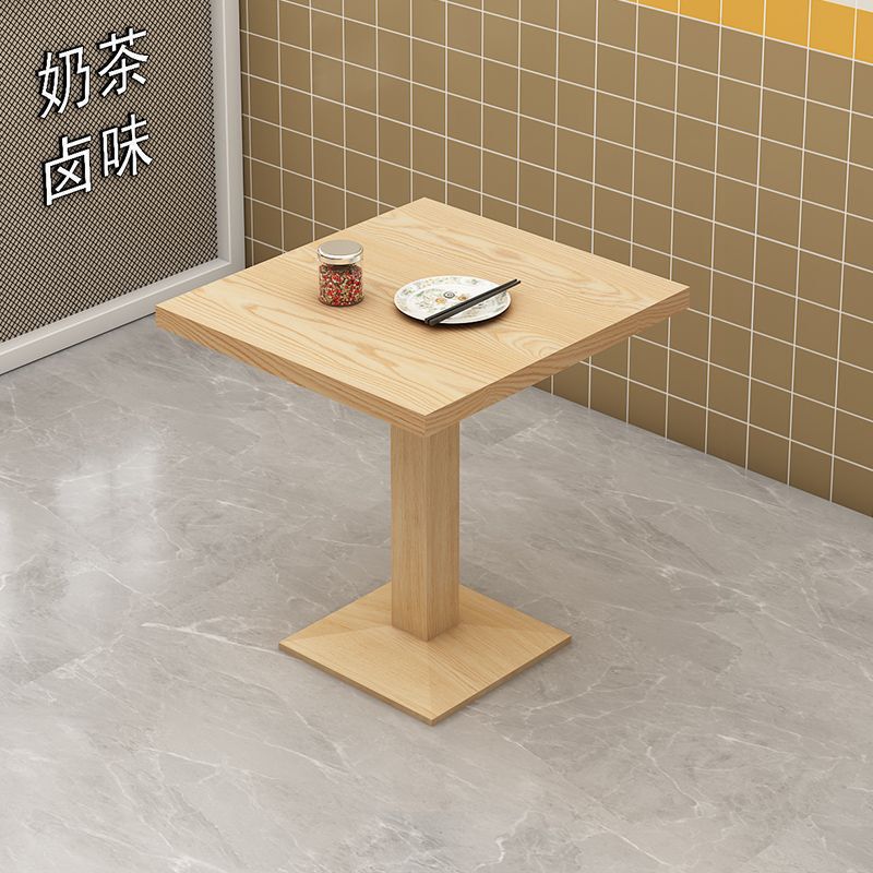 小吃面馆烧烤早餐餐饮快餐桌椅组合奶茶甜品店餐厅桌子商用经济型|undefined