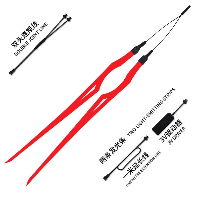 颜色分类图_8_红色4条灯条(防水款)刀锋款 只是灯条不含安