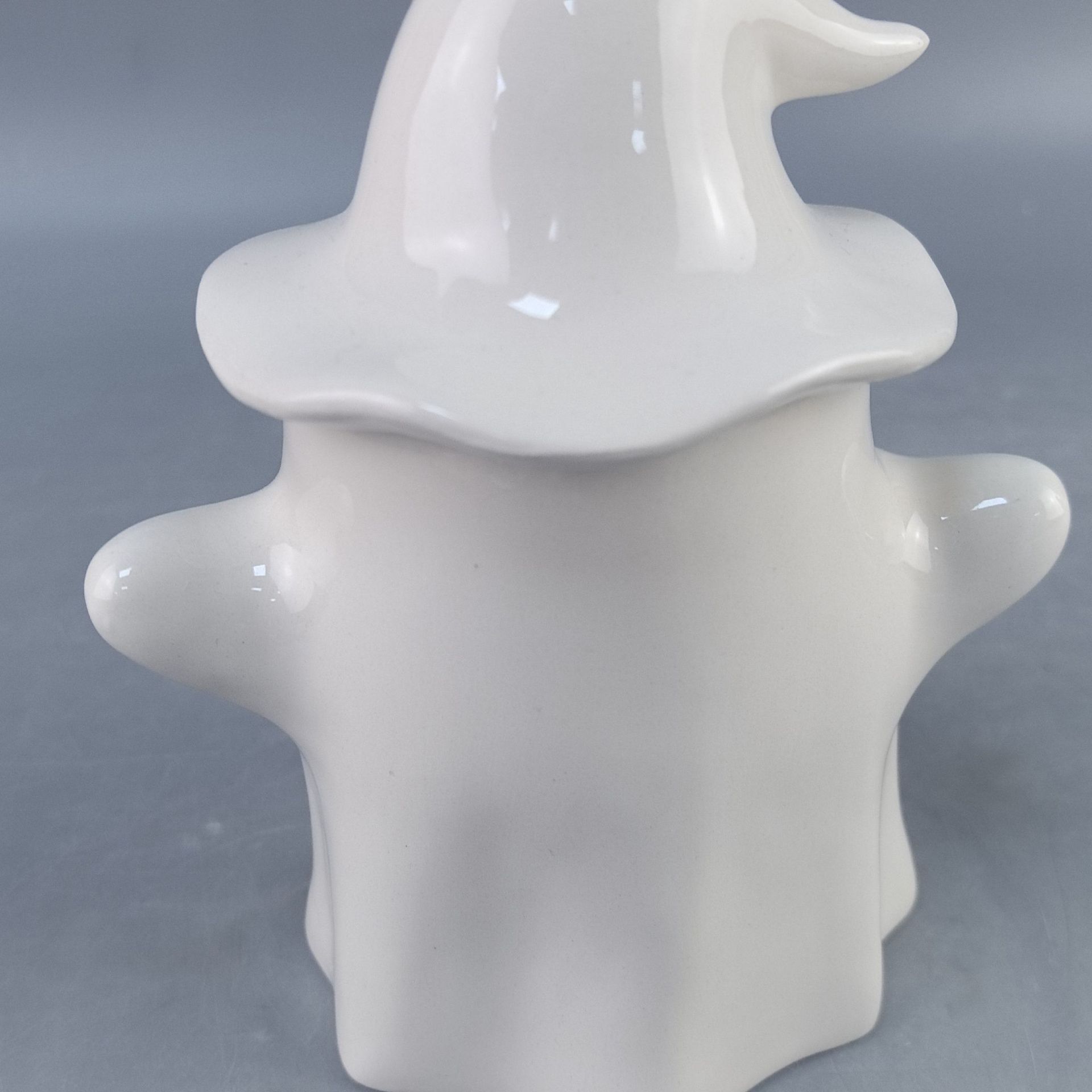 Nuevo fantasma de Halloween transfronterizo serie fantasma blanco puro frasco de cerámica fresco calabaza festival fantasma linda decoración