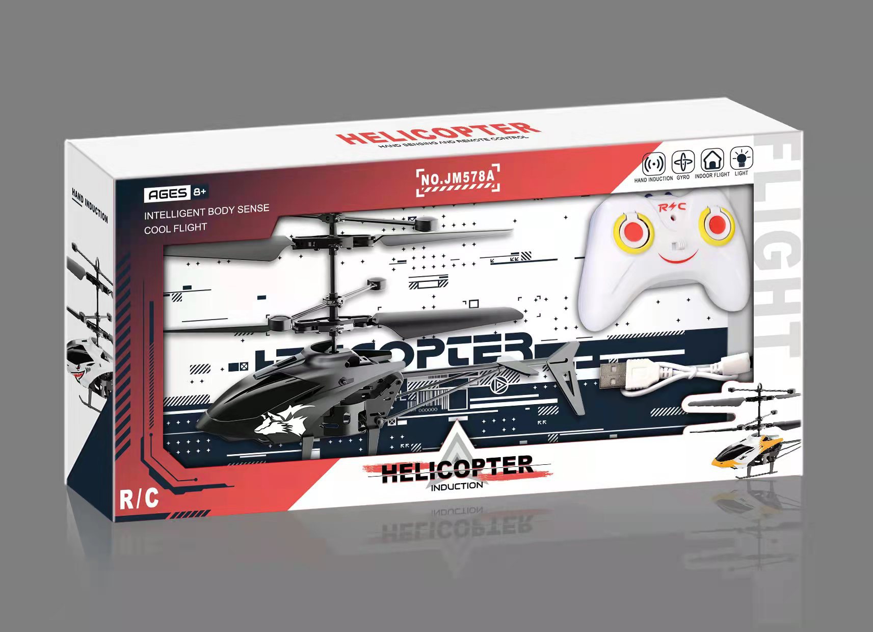 Wolf style long box [dual-mode remote control]