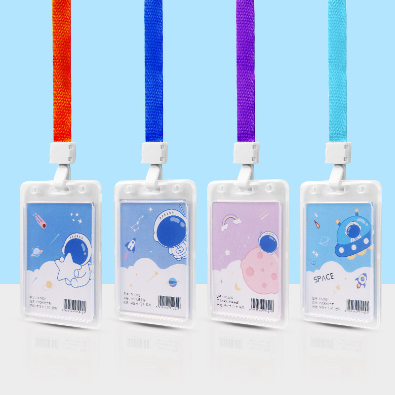 卸売りは交渉可能で、価格が高くて、透明なカードセットの学生胸カードのバッジ証セットのストラップの事務作業カードです。|undefined