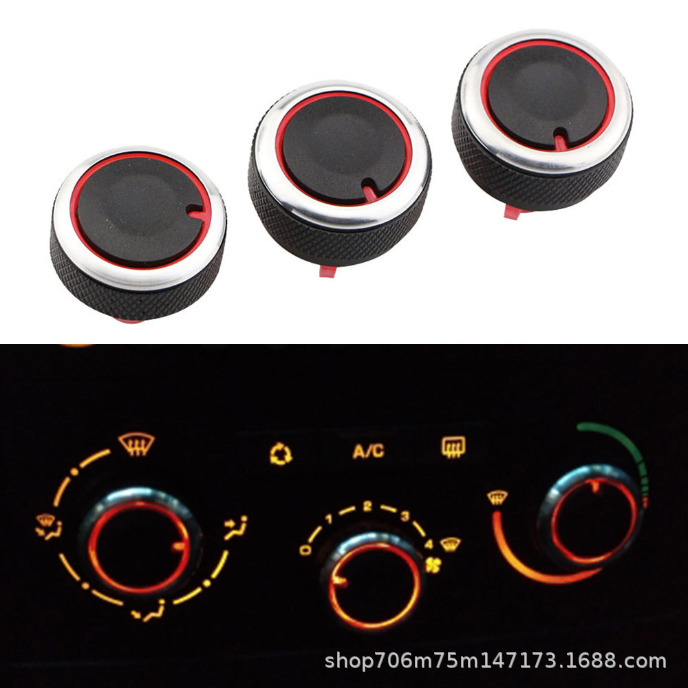 Suitable for Peugeot air conditioning knob 307 manual heater switch knob modification accessories