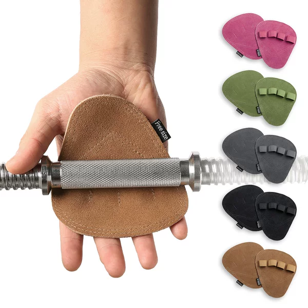 Sports Fitness Palm Gloves Four-finger Hard Pull Power Training Special Wear-resistant Anti-slip Anti-cocoon Protective Supplies