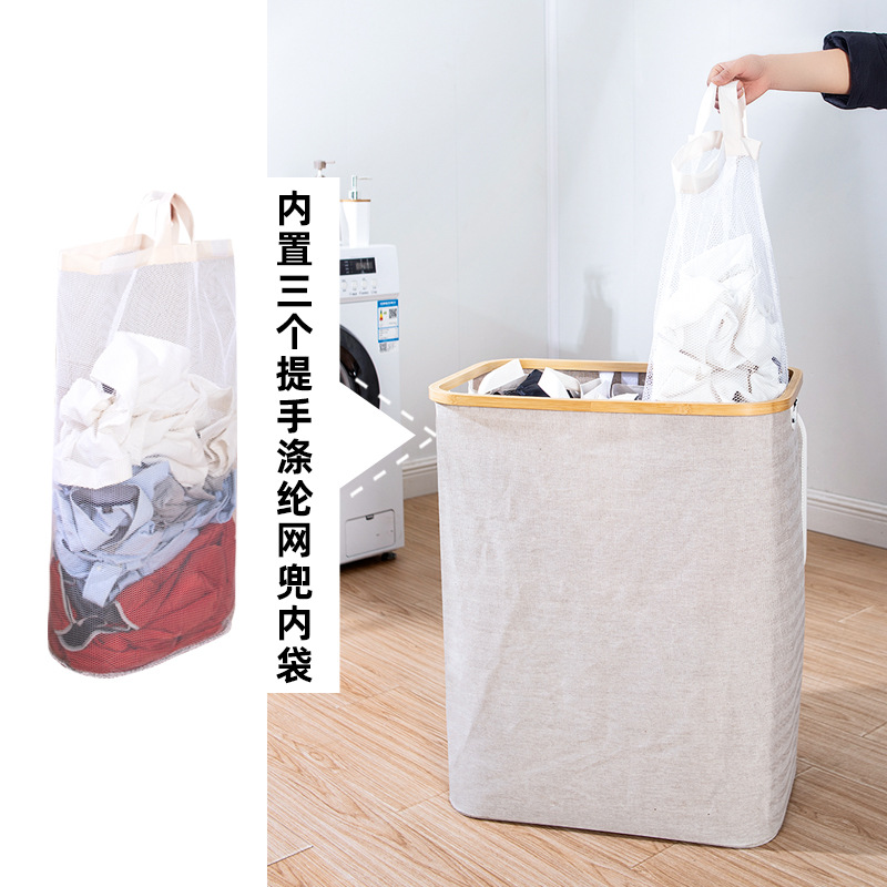 Venta transfronteriza tela impermeable tela Oxford plegable cesto de ropa sucia cesto de almacenamiento de gran capacidad de lavandería
