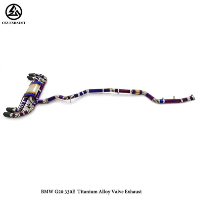 valve-type silencer rear exhaust – Exhaust pipe