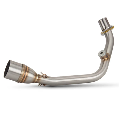 Motorcycle Exhaust Pipe Modification Vespa Sprint 150 Stainless Steel Front Section R77 Large Square 14-24 (Motorcycle exhaust pipe) - stainless-steel-front-section