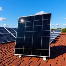 100W太阳能发电板太阳能充电板电池板100w150w200w瓦光伏发电板