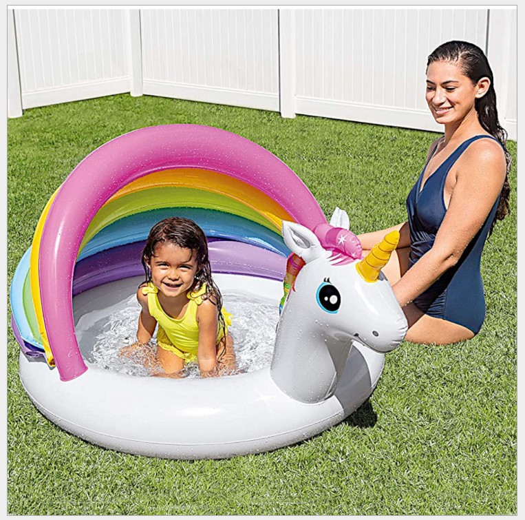 Piscina Inflable de PVC para Bebés, Juguete Infantil de Verano, Divertida y Suave