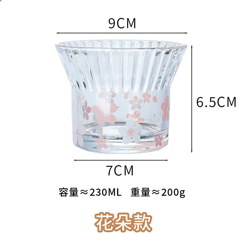 벚꽃 디저트 컵 “J230ml” 72 팩 인쇄