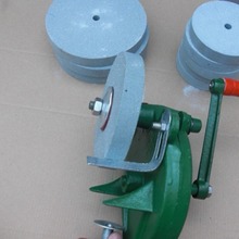 包郵手搖砂輪機5寸6寸砂輪架 DIY打磨工具磨具架磨刀剪手動工具輪