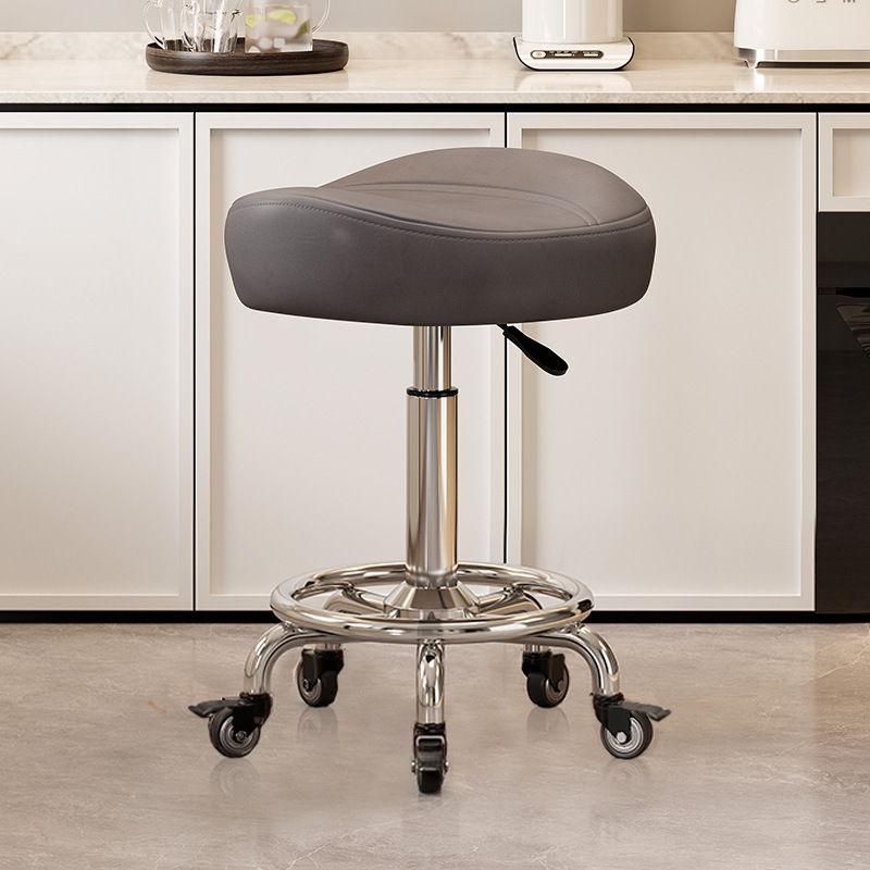 Silla de montar, cocina, cocina, cocina, cocina, silla especial, cajero de recepción, taburete alto, telesilla de rueda universal, taburete de peluquería de belleza