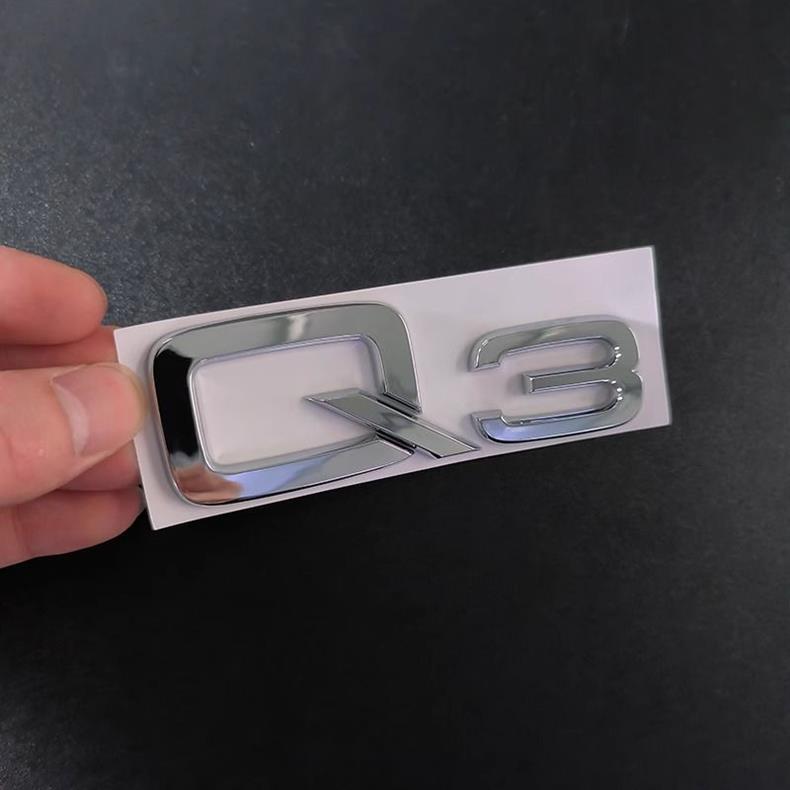 FAW Audi Q3 Q2L original car emblem modification: four-ring 40 four-wheel drive emblem, 35 TFSI engine displacement emblem, and rear tail emblem set