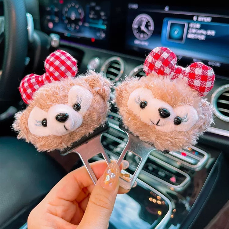 Inserción de coche con bayoneta par con dibujos animados linda estrella Dailu enchufe conector de extensión belleza femenina pensamiento nocturno