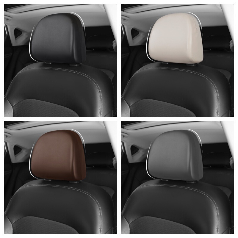 Elastic Leather Car Headrest Cover Fully Surrounded by Anti-Dirty and Anti-Damage Headrest Pillow Cover Temu Xiyin Labeling and Delivery Elastic Leather Car Headrest Cover Fully Surrounded by Anti-Dirty and Anti-Damage Headrest Pillow Cover Temu Xiyin Labeling and Delivery