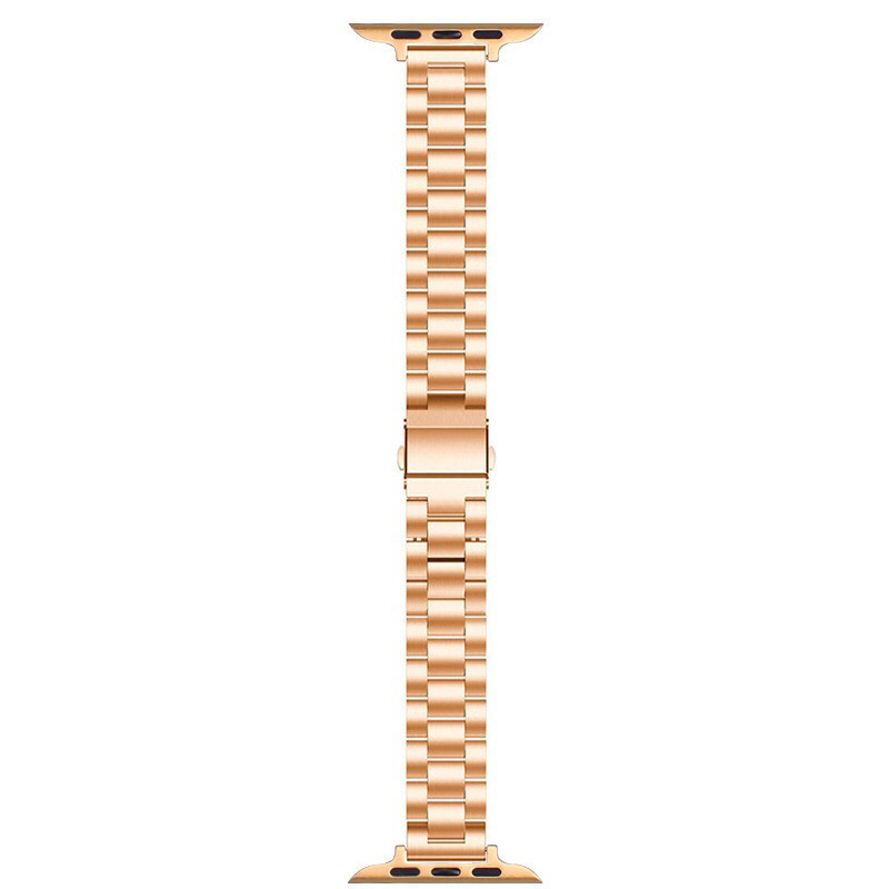 62g Weight Apple watch watchband Classification 304 Stainless Steel Material Solid Color Pattern Casual, Retro Style Casual Retro Solid Color Apple Watch Watchband 10