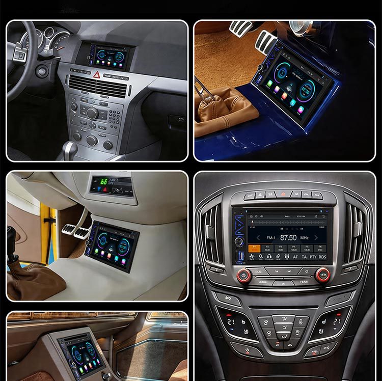 New 6.2inch HD Car MP5/DVD Player with Bluetooth, AM/FM, Fast Charging, and Wireless Connectivity