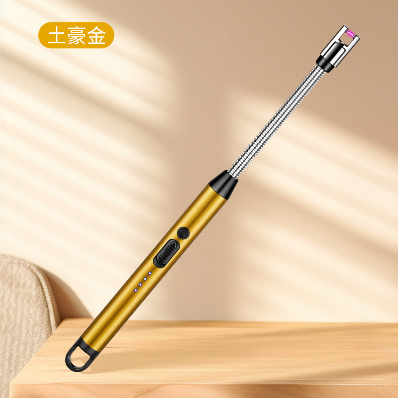 JL825 Encendedor de estufa de gas largo vela encendedor de carga de pulso encendedor electrónico encendedor