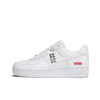 Путянь правильная версия AF1 Air Force One Совместное название Supreme Мужская и женская кроссовка с несколькими дополнительными CU9225-100