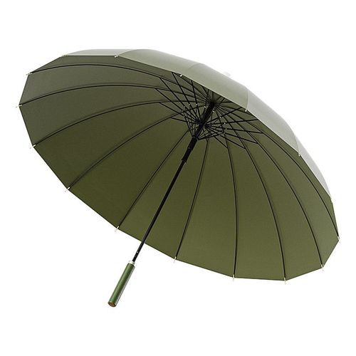 16-bone waterproof cover umbrella for women double automatic large car umbrella with cover to increase heavy rain special straight handle long handle umbrella