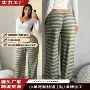 新款跨境定制宽松阔腿裤